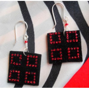 Červené štvorčeky