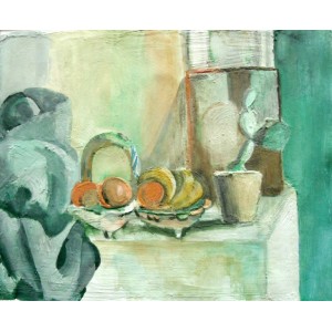 Otakar Kubín - Zátišie s pomarančami