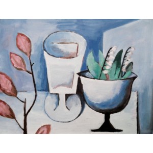 Zátišie s konvalinkami